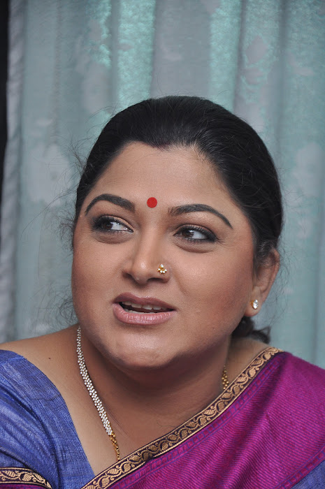 kushboo press meet glamour  images